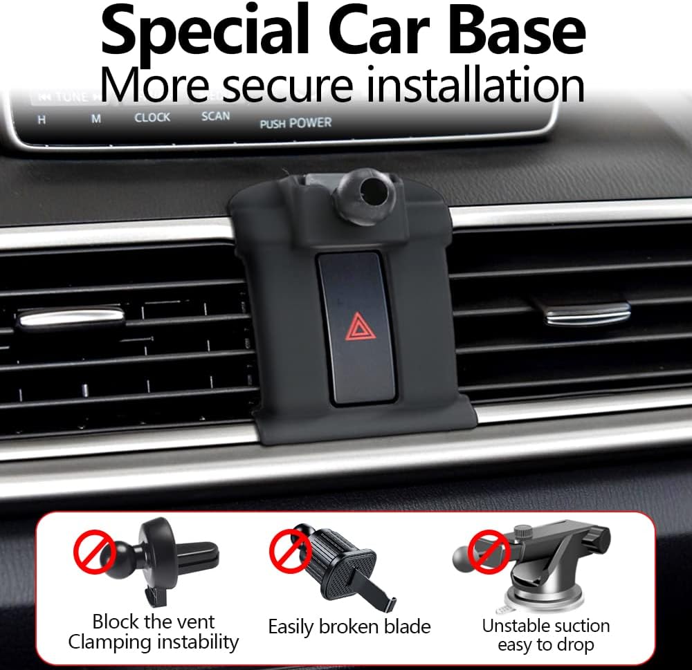 Soporte para teléfono de coche para 2014 2015 2016 2017 2018 Mazda 3 accesorios de automóvil decoración interior celular teléfono móvil soporte