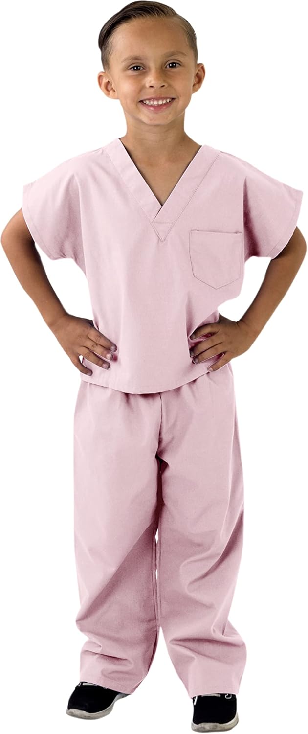 Natural Uniforms – Juego de uniforme para hacer aseo para niños (tacto suave)
