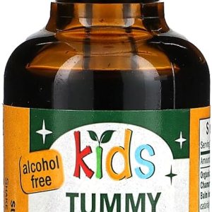 Herb Pharm Fórmula herbaria líquida de abdomen TLC orgánica certificada para niños, 1 onza (FKTUM01) Herb Pharm Fórmula herbaria líquida de abdomen TLC orgánica certificada para niños, 1 onza (FKTUM01)