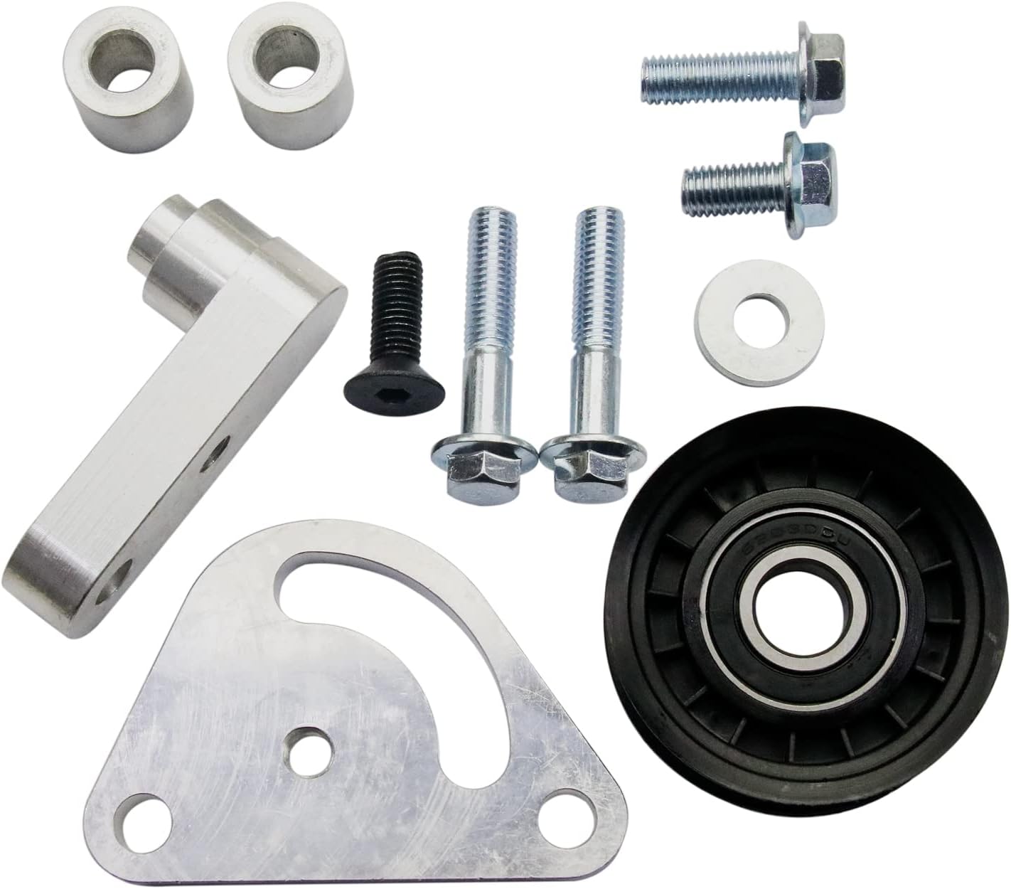 LS1 Tensor de correa manual de motor con polea compatible con 1998-2002 Camaro Z28 SS Firebird Formula Trans Am WS6 LS LS2 GTO Aluminio
