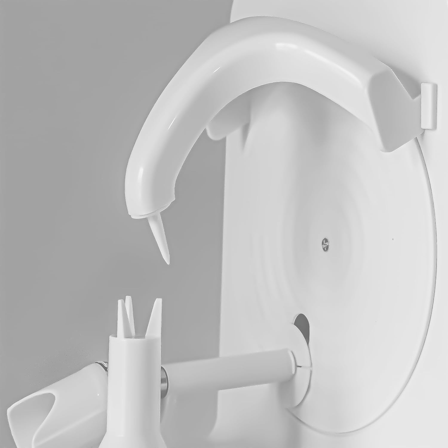 Pelamatic Pelador eléctrico de frutas, versátil pelador automático de naranja, manzana, patatas, acero inoxidable duradero, fácil de usar, blanco,