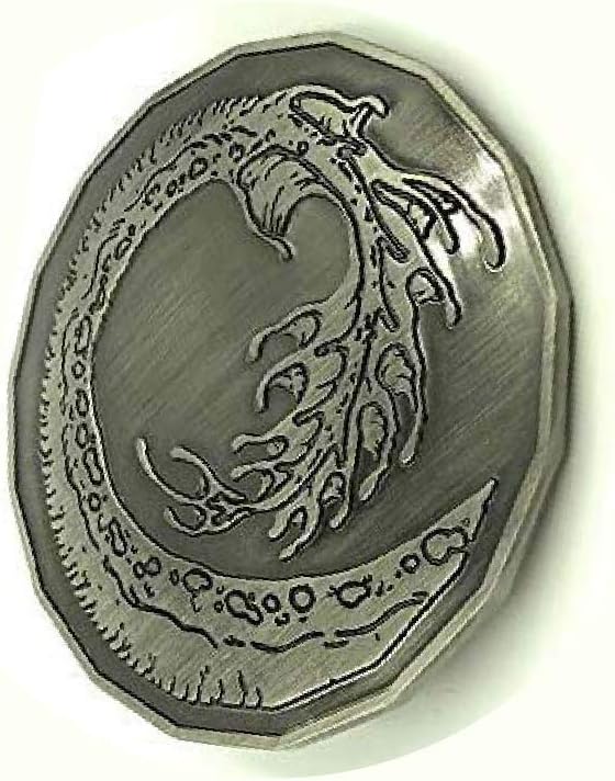 Dragón ahumado adulto (3 pulgadas) Moneda Moneda Monedas Calabozos y Dragones Monedas DND Juego de rol Fichas miniatura Novedad Monedas Dungeon