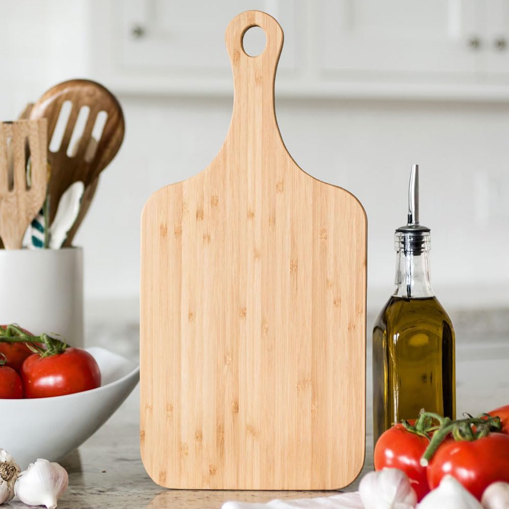 Regalo de boda personalizado para parejas, tabla de cortar de bambú con monograma, regalos de compromiso o regalos de novia – Regalo para señor y