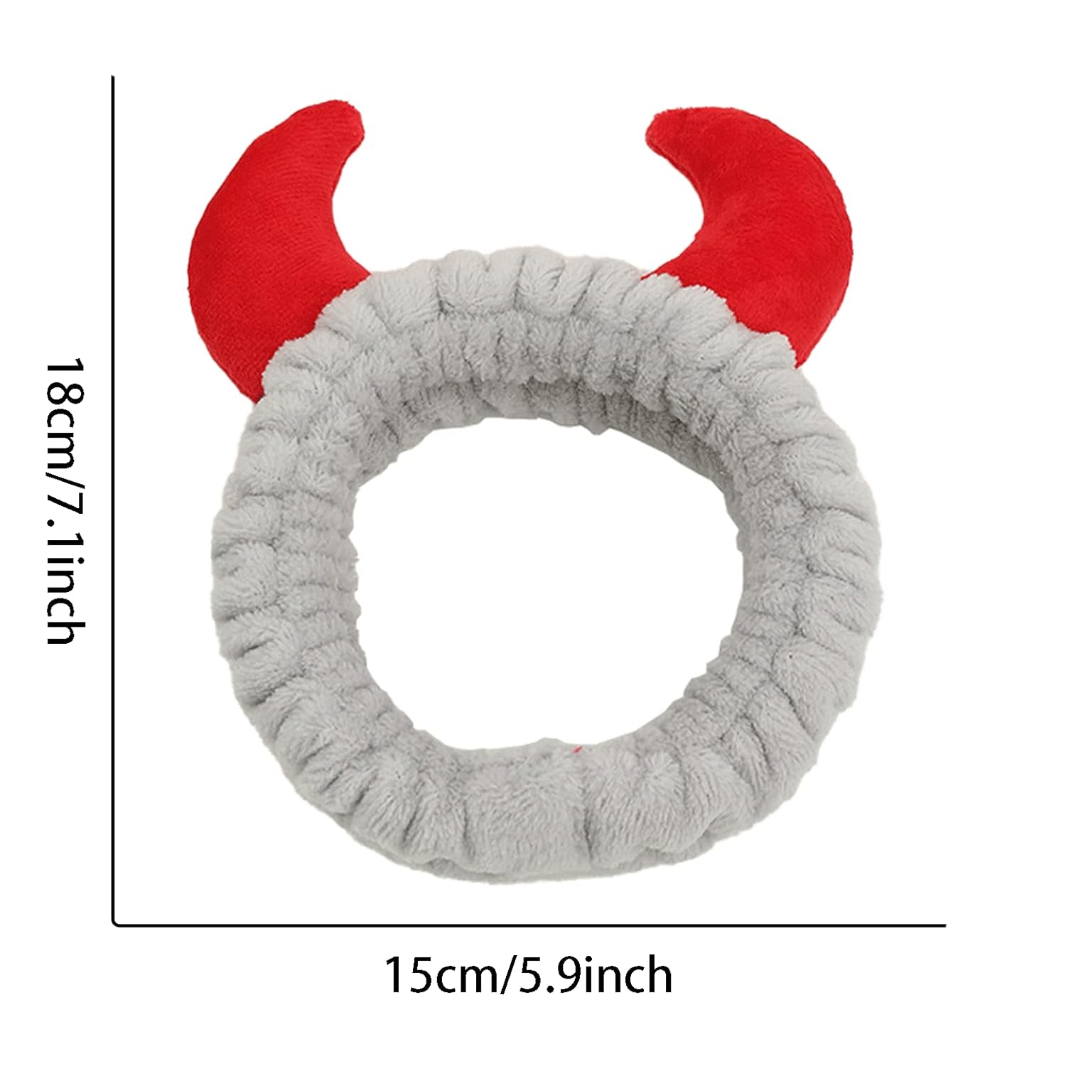 Qusmeiyici 3 diademas de tamaño pequeño para el cuidado de la piel, diadema de maquillaje para lavar la cara, diademas para mujeres, diadema de