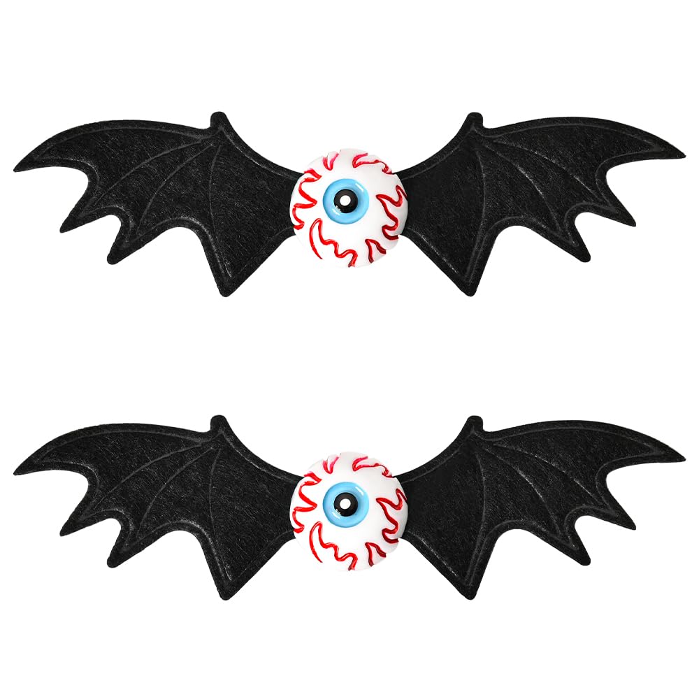 Pinzas para el cabello de Halloween con alas de murciélago para mujeres, horquillas de Halloween para niñas, accesorios para el cabello para