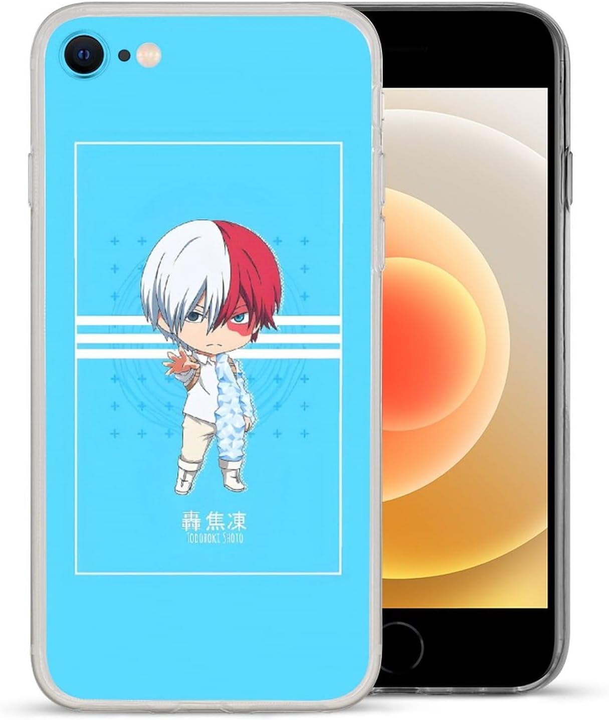 Para Samsung Galaxy A52 5G, Clase A Anime Todoroki Shouto #06 Transparente Protector Suave Silicona A Prueba De Golpes Suave TPU Claro Teléfono