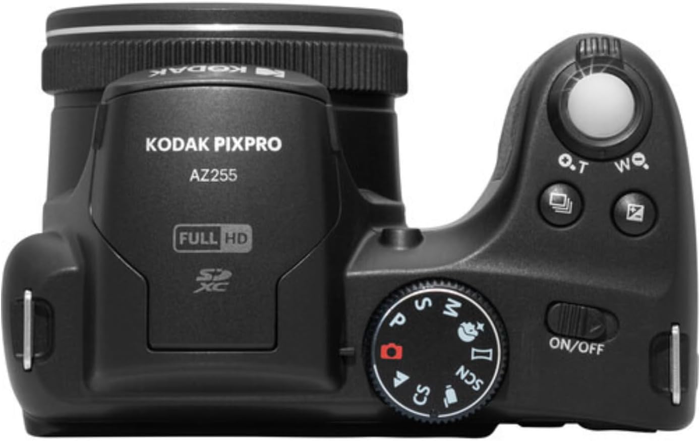 Kodak PIXPRO AZ255 Astro Zoom – Cámara digital de 16 MP (negro) – Fotografía de alta resolución con zoom óptico 25X – Paquete perfecto de cámara de