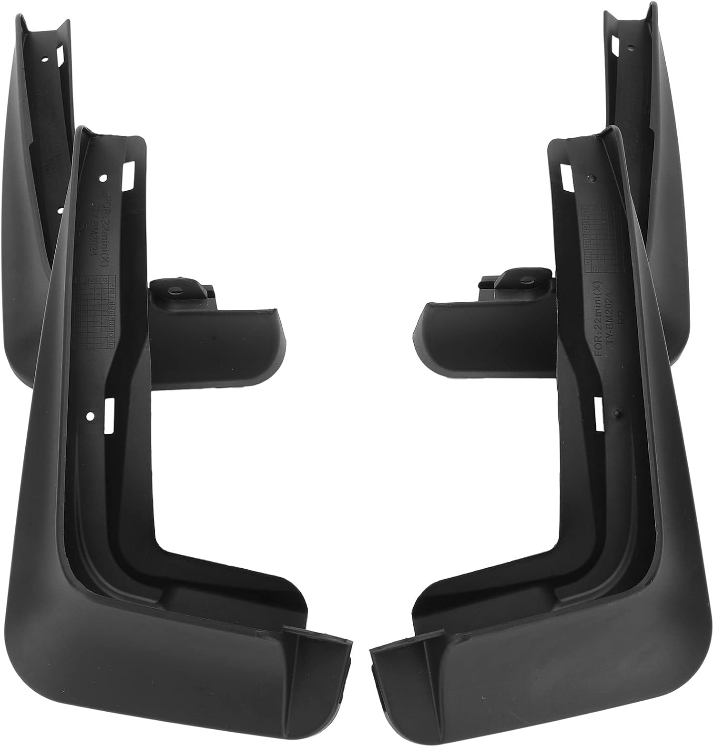 A-Premium 4 unidades de guardabarros compatibles con Mini Cooper 2022 ConvertibleHatchback delantero y trasero