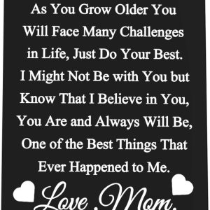 Regalos inspiradores de mamá papá con texto en inglés “To My Son” (“To My Son”), tarjeta grabada con cita inspiradora, tarjeta de metal con texto en Regalos inspiradores de mamá papá con texto en inglés “To My Son” (“To My Son”), tarjeta grabada con cita inspiradora, tarjeta de metal con texto en