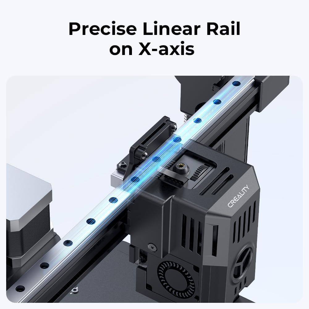 Creality – Impresora 3D oficial Ender 3 V3 KE. Velocidad de impresión máxima de 19.685 ins CR Touch Auto nivelación mejorada Sprite Direct Extrusora