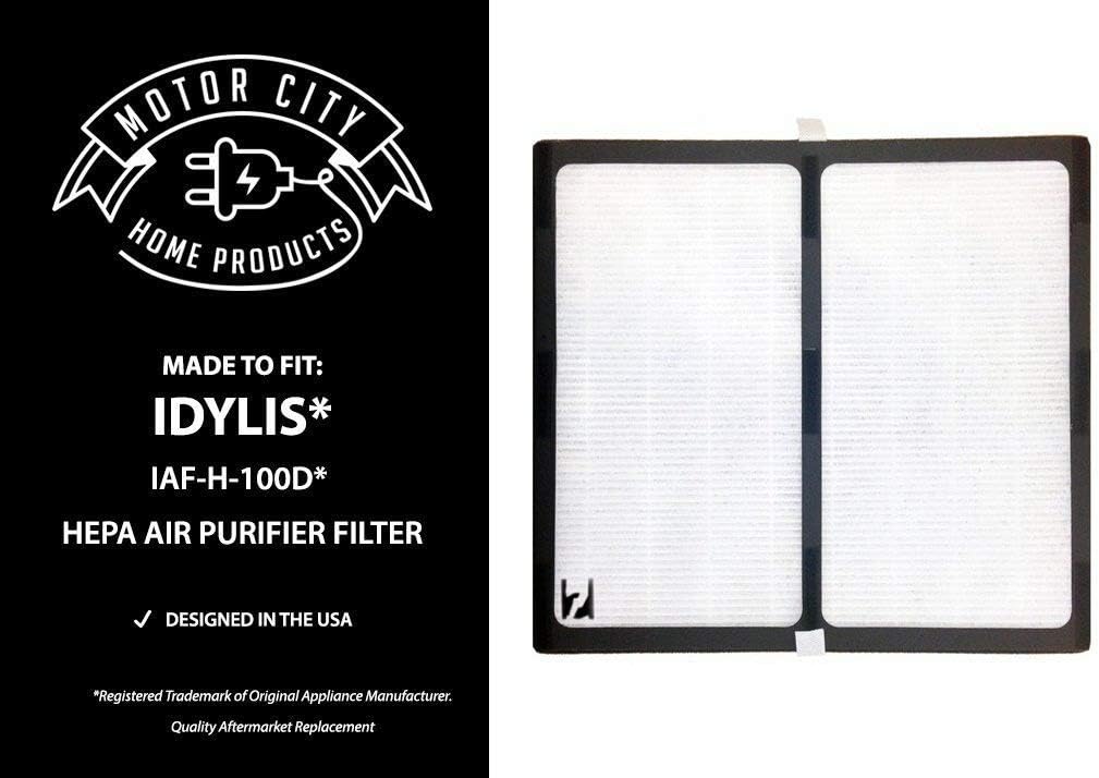 BATEMEN Premium Idylis C + D – Paquete de filtros hechos para adaptarse a Idylis IAP-10-280 (con filtros de carbono)