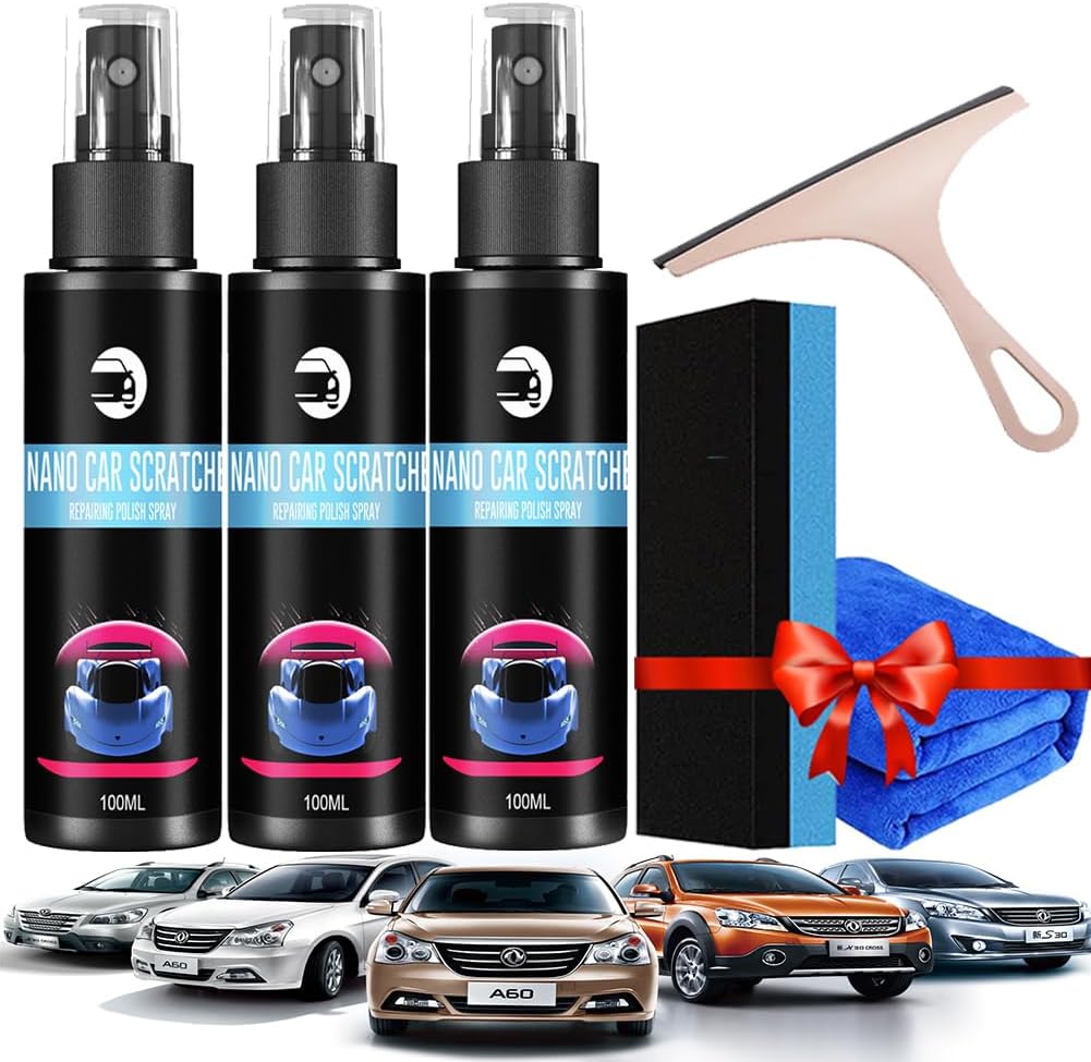 Nano Spray de reparación de arañazos para automóvil, nuevo aerosol de eliminación de arañazos de automóvil 2023, removedor de arañazos de automóvil