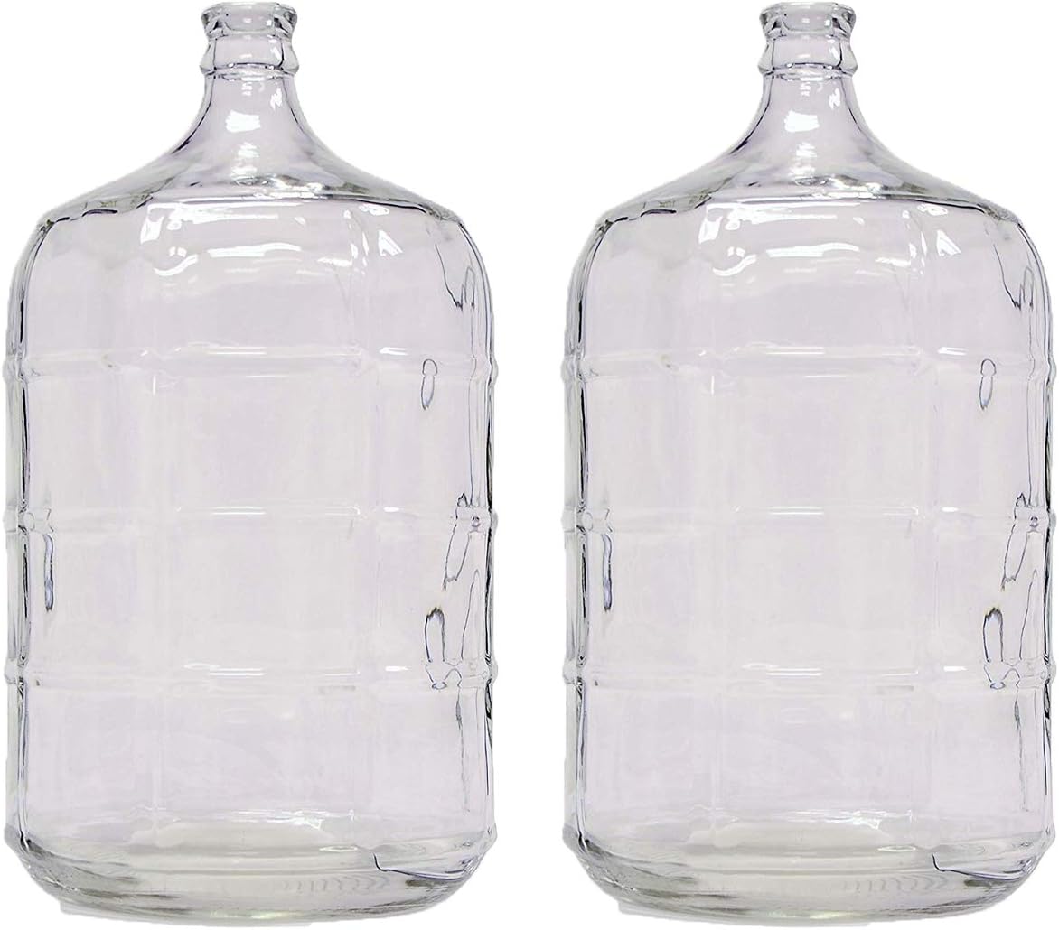 Home Brew Ohio – Juego de 2 botes de cristal (5 galones, 2 unidades)