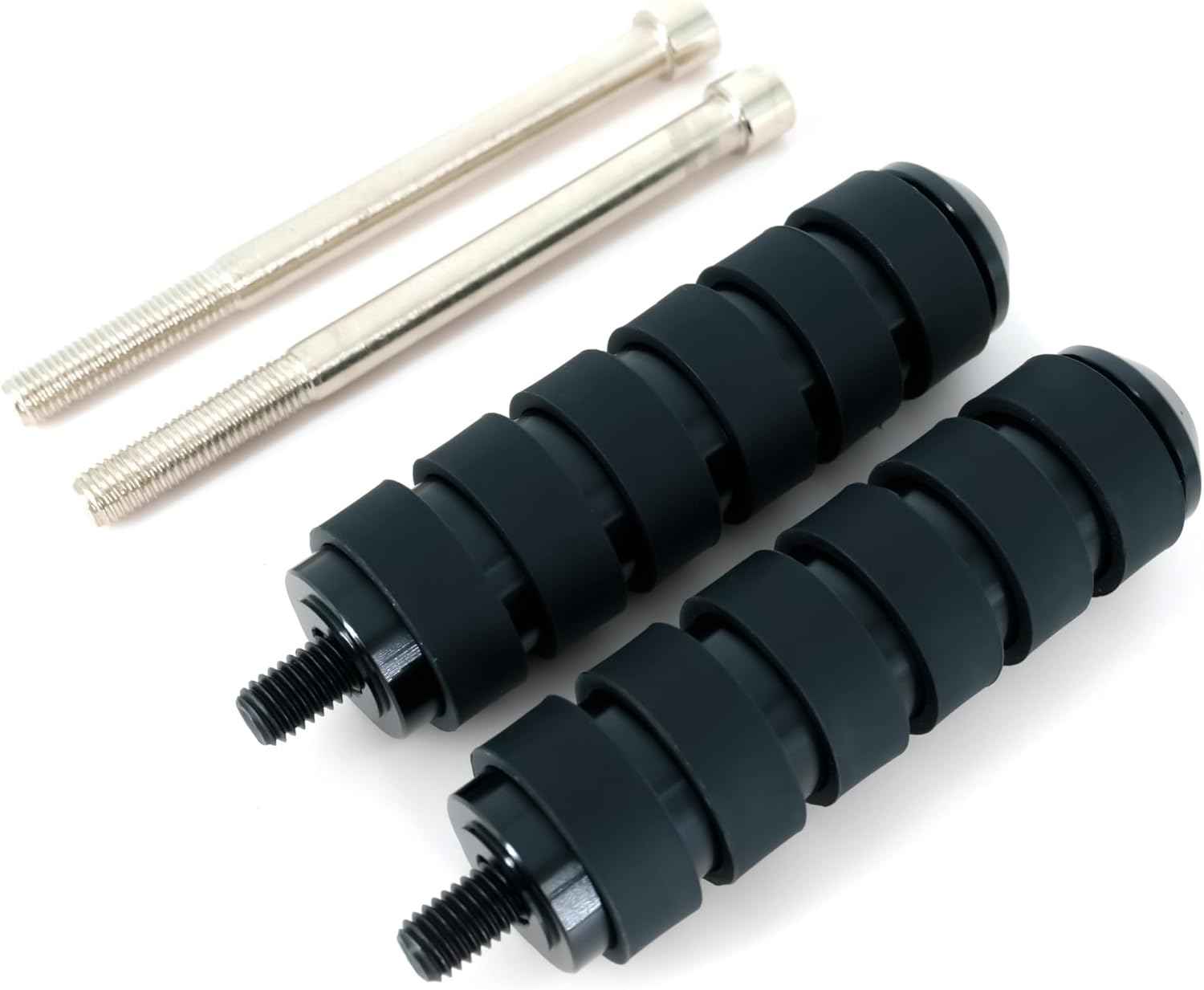 IronHorse – Un par de clavijas de cambio de pie extendidas para motocicleta de 3.8 pulgadas para Harley Softail Sportster Dyna Fat Bob Touring Road