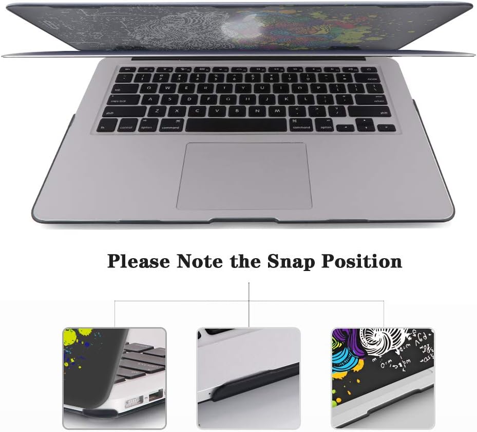 iCasso Funda compatible con MacBook Pro de 13 pulgadas 2020 versión A2338M1A2251A2289, carcasa rígida y cubierta de teclado y protector de pantalla