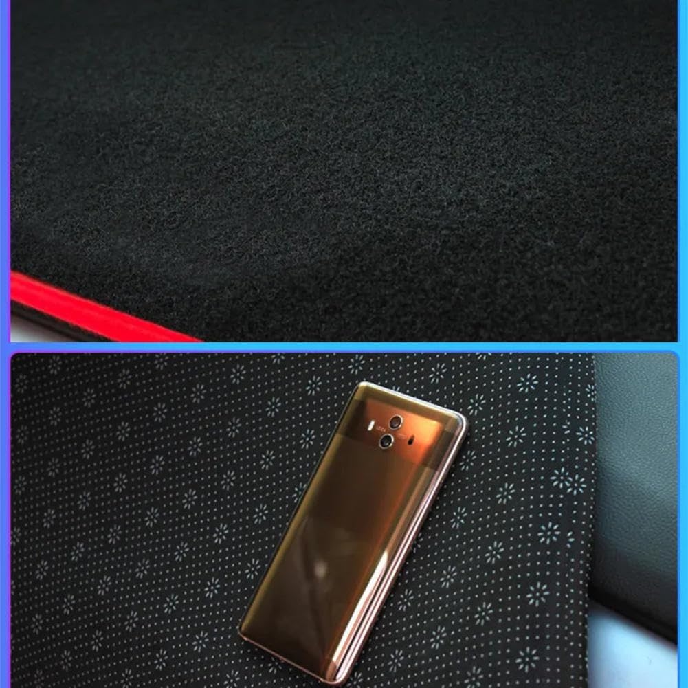 for Nissan March Micra K13 2010-2016, Dash Mat Dashmat Dashboard Sticker Cover Sun Shade Dash Board Cover Carpet