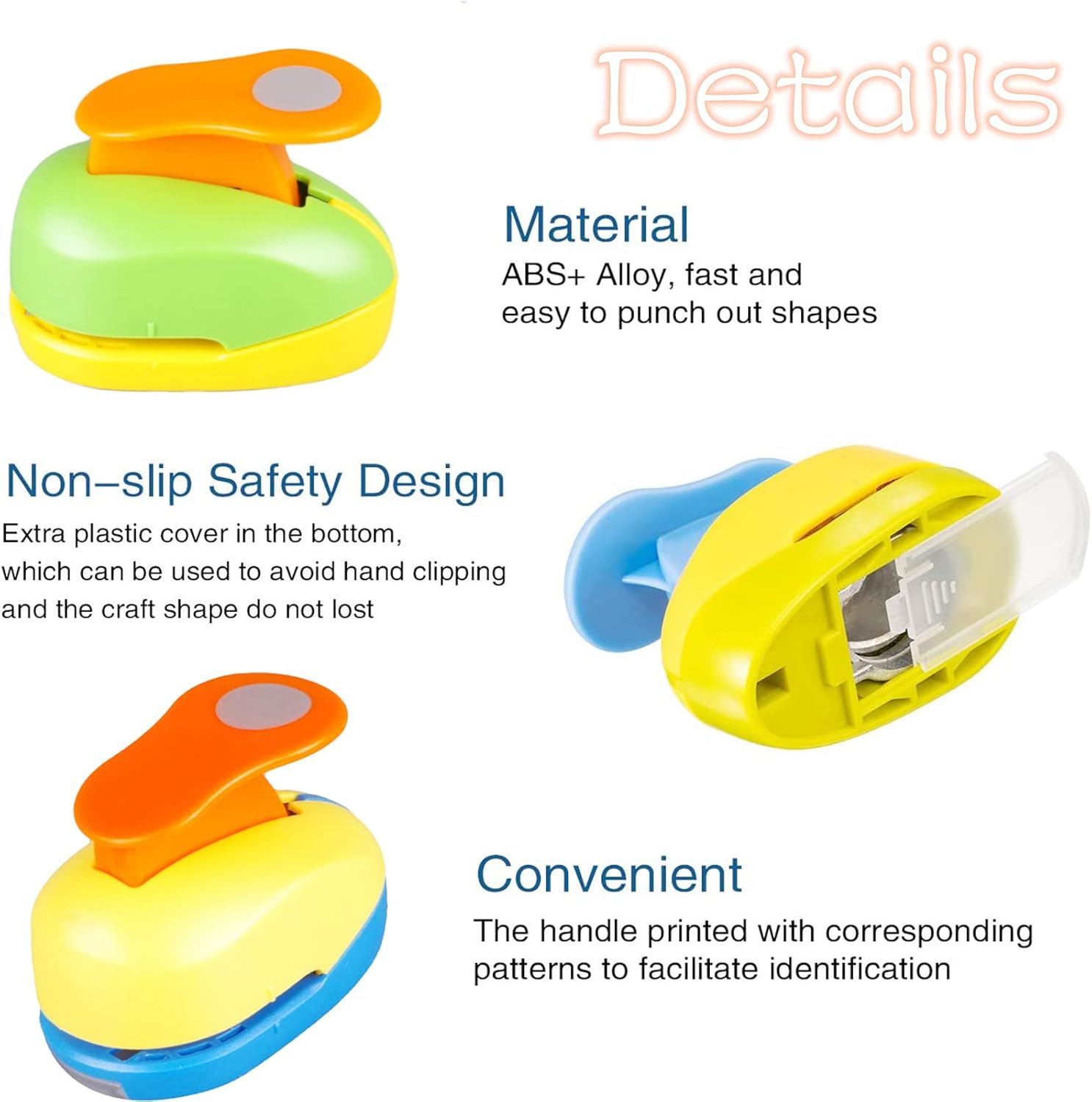 Rondam Ellipse – Perforadora ovalada de 2 pulgadas, hecha a mano, para manualidades, álbumes de recortes, fabricación de tarjetas, color caramelo de