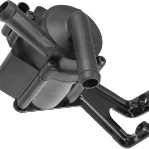 Inversor de enfriamiento de la bomba de agua del motor auxiliar del coche compatible para BMW 550i M5 M6 X5, plástico duradero negro Inversor de enfriamiento de la bomba de agua del motor auxiliar del coche compatible para BMW 550i M5 M6 X5, plástico duradero negro