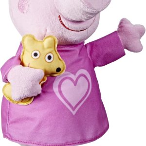 Peppa Pig Peppa’s Bedtime Lullabies – Muñeca de peluche con accesorio de oso de peluche, 3 canciones, 3 frases, a partir de 3 años Peppa Pig Peppa’s Bedtime Lullabies – Muñeca de peluche con accesorio de oso de peluche, 3 canciones, 3 frases, a partir de 3 años
