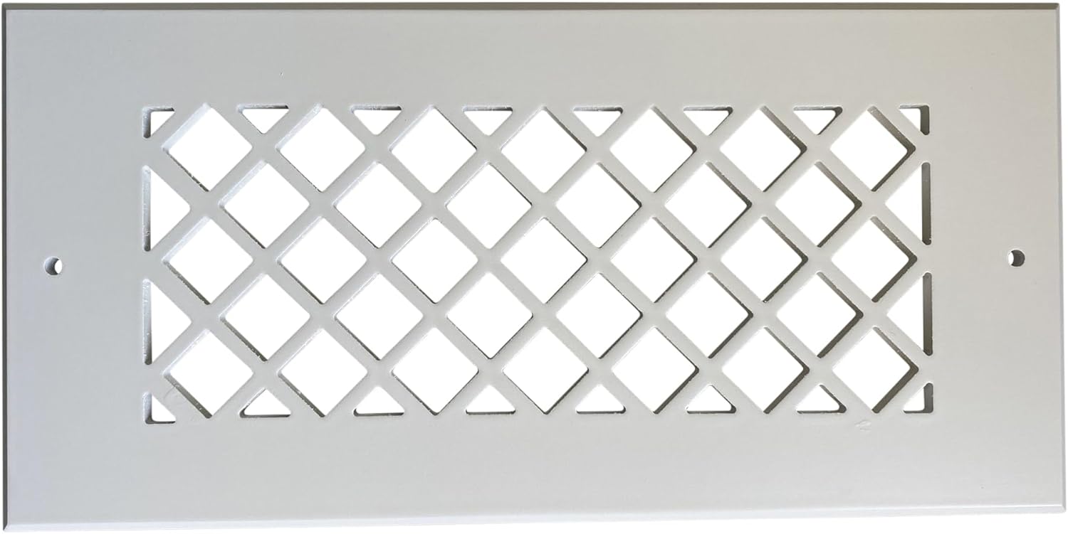 Christopher Scott Design – Cubierta de ventilación blanca, cubierta de ventilación de techo, cubierta de ventilación decorativa, ventilación de aire