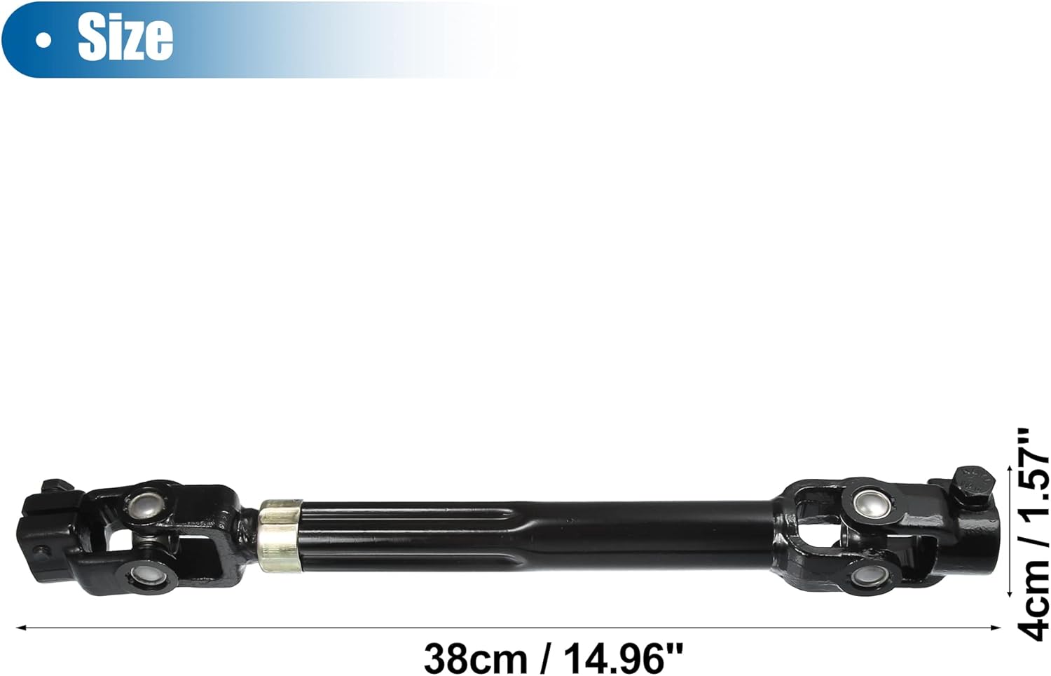 X AUTOHAUX Eje de dirección para Ford F-150 2004-2008 para Lincoln Mark LT 2006 2007 2008 5.4L V8 – Columna de dirección intermedia inferior de gas