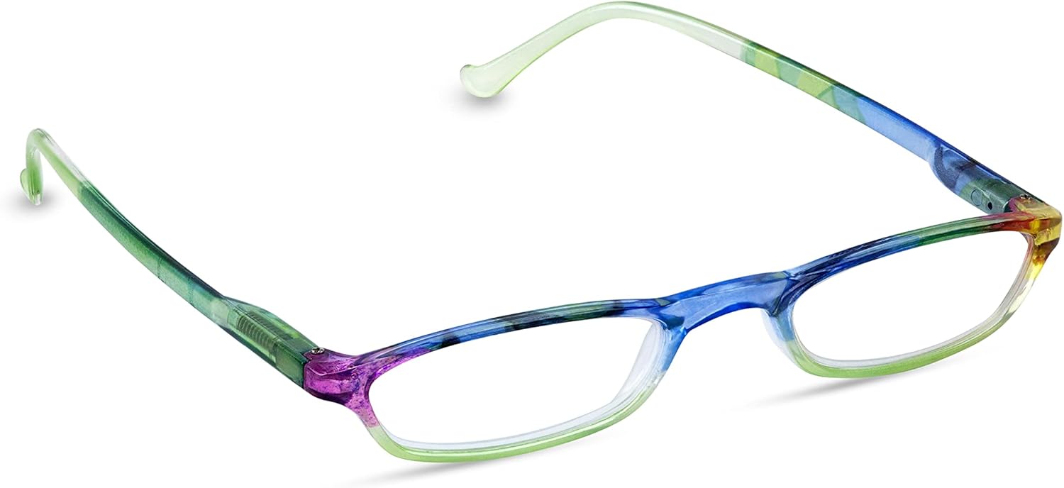 Peepers by PeeperSpecs Key West Sunrise – Gafas de lectura rectangulares