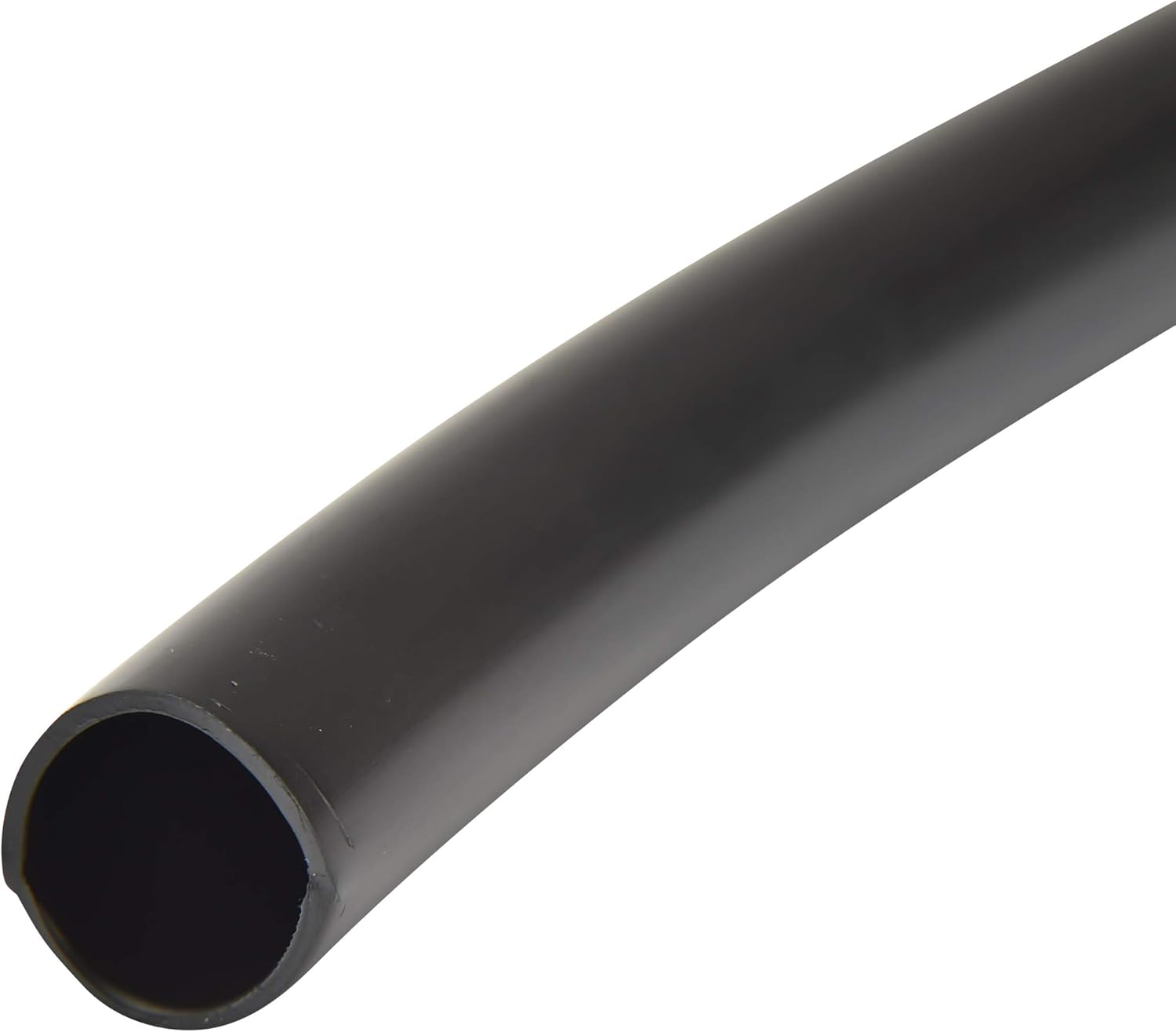 Raindrip Tubo de suministro de polietileno negro de 58 pulgadas (500 pies) y Rain Bird Tubo de distribución en blanco de 14 pulgadas (T22-250S)