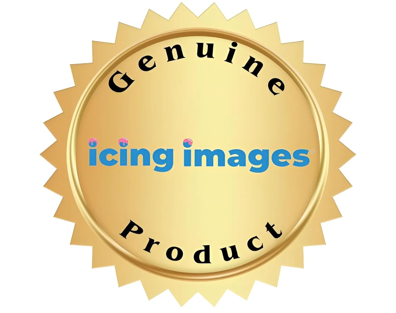 Icing Images 24 hojas premium de 12 círculos de 2.5 pulgadas