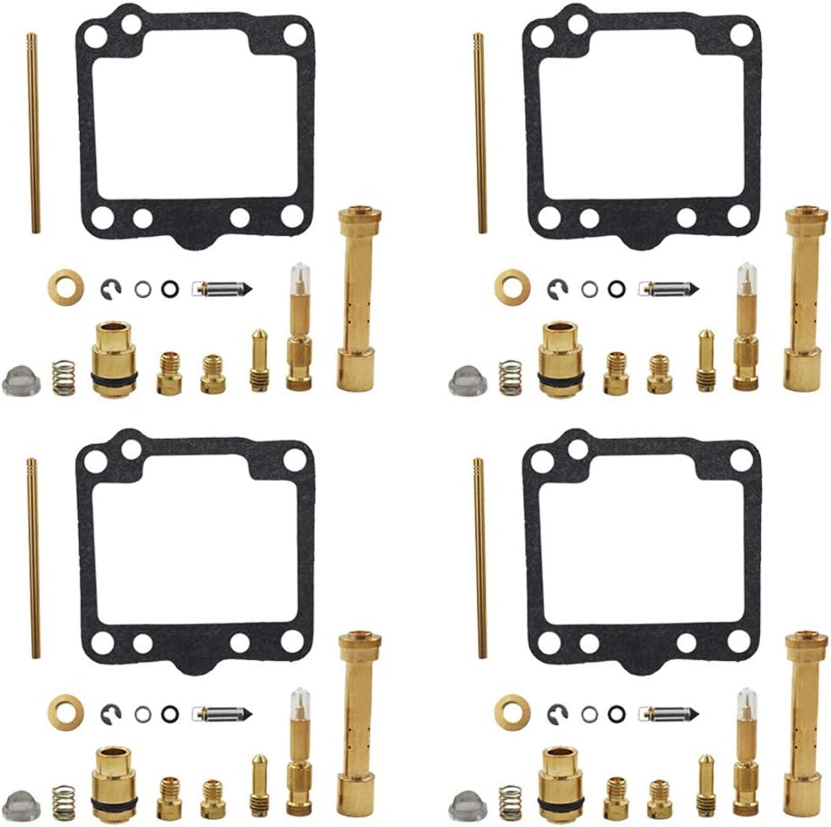 labwork 4 kits de reparación de carburador para Suzuki 1981 1982 1983 GS650 GS650E GS650E GS650G GS650GL