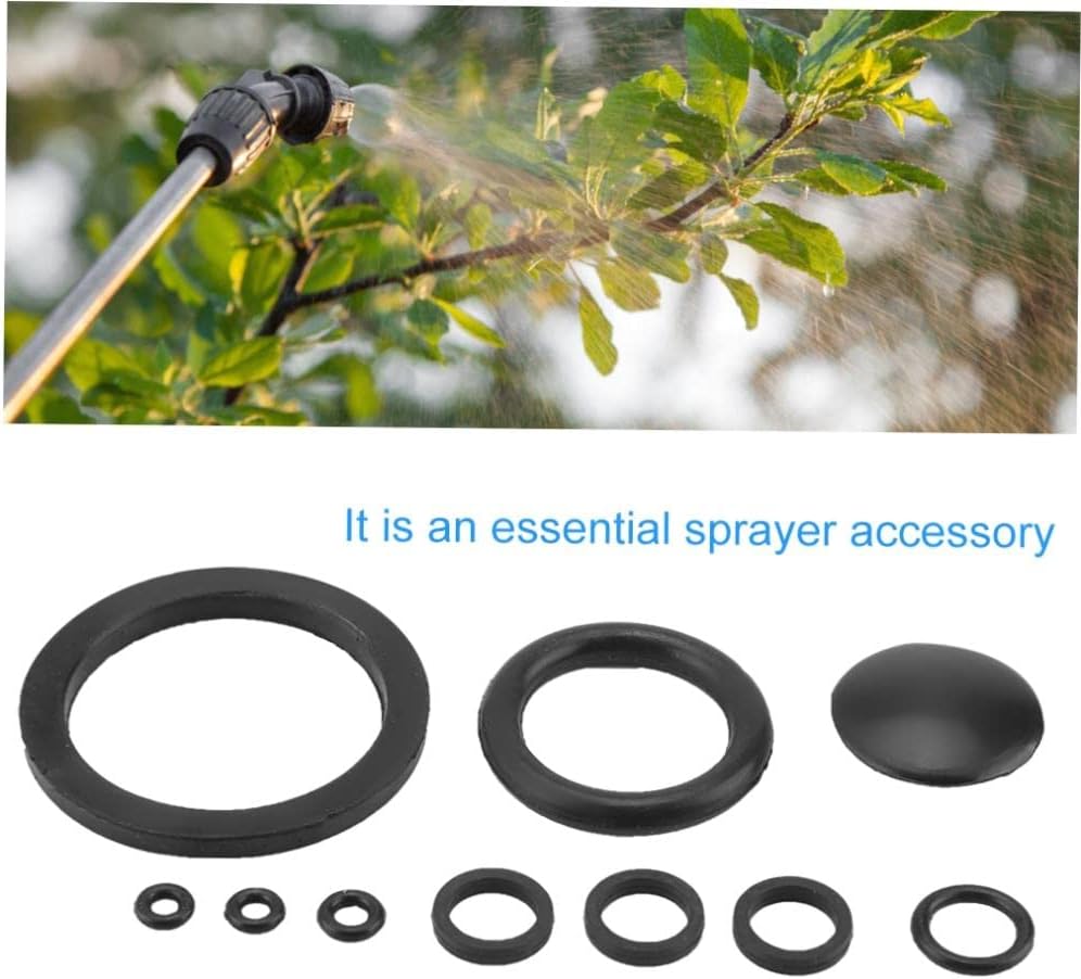 Juego completo de accesorios para rociadores, anillos de sellado de goma duraderos para piezas esenciales de rociador, kit de reemplazo perfecto