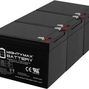 Mighty Max Battery Batería de repuesto de 12V 12AH para Bearcat HP0237 Peg Perego – 3 unidades Mighty Max Battery Batería de repuesto de 12V 12AH para Bearcat HP0237 Peg Perego – 3 unidades