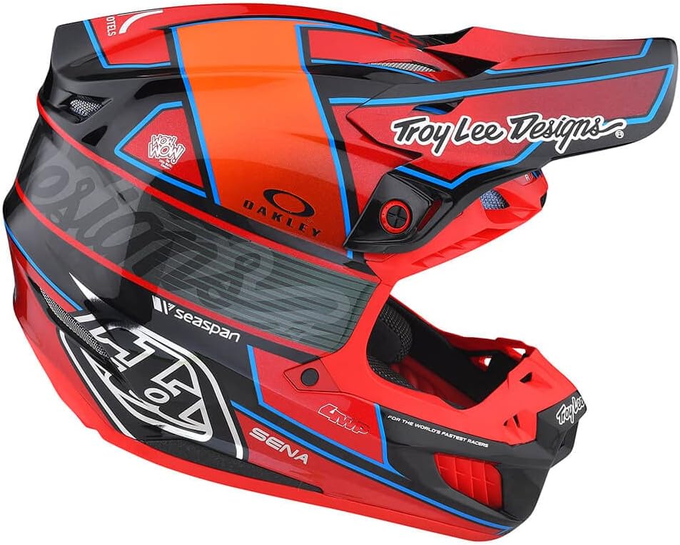 Troy Lee Designs SE5 Carbon Team – Casco de motocross para adultos con MIPS  Cara completa para motocicleta todoterreno, todoterreno, ATV