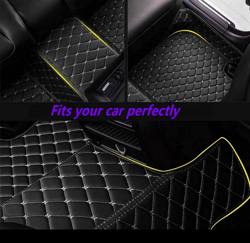 Alfombrillas para automóvil, SUV y camiones, compatibles con alfombrillas de automóvil, protegen el interior de tu vehículo con tapetes de lujo