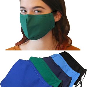 Máscara facial de tela para mujeres, hombres, adolescentes, fabricada en Estados Unidos, lavable, reutilizable, transpirable, con bolsillo para Máscara facial de tela para mujeres, hombres, adolescentes, fabricada en Estados Unidos, lavable, reutilizable, transpirable, con bolsillo para
