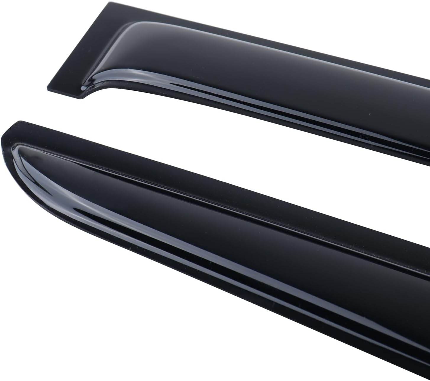 AOKAILI Protector de lluvia compatible con Ford Maverick 2022 2023, 4 deflectores de ventana de sol ahumado oscuro