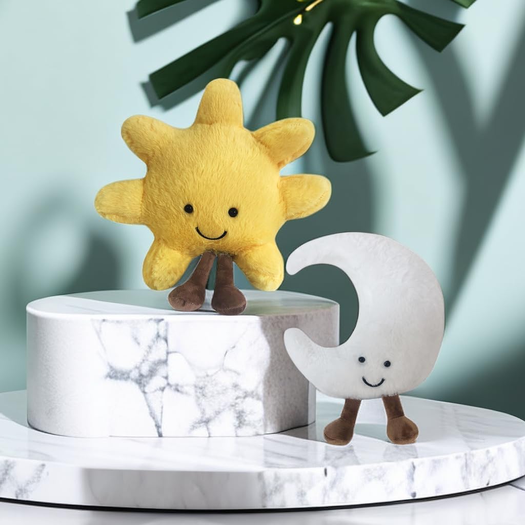 Nueva Luna Sunshine – Almohada de peluche suave para regalo de cumpleaños de niños
