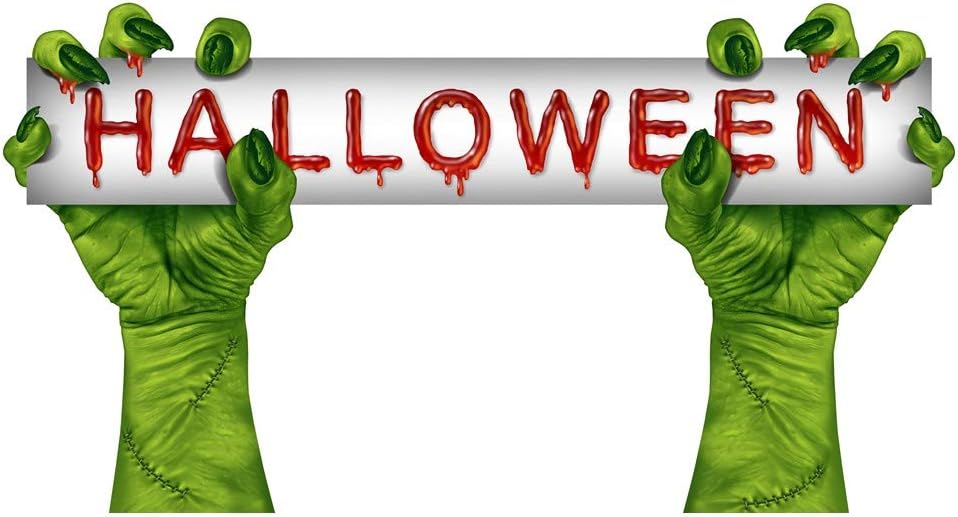 Calcomanías de pared de manos de fantasmas de Halloween, calcomanías de Halloween para ventana, calcomanías de manos fantasmas, calcomanías para