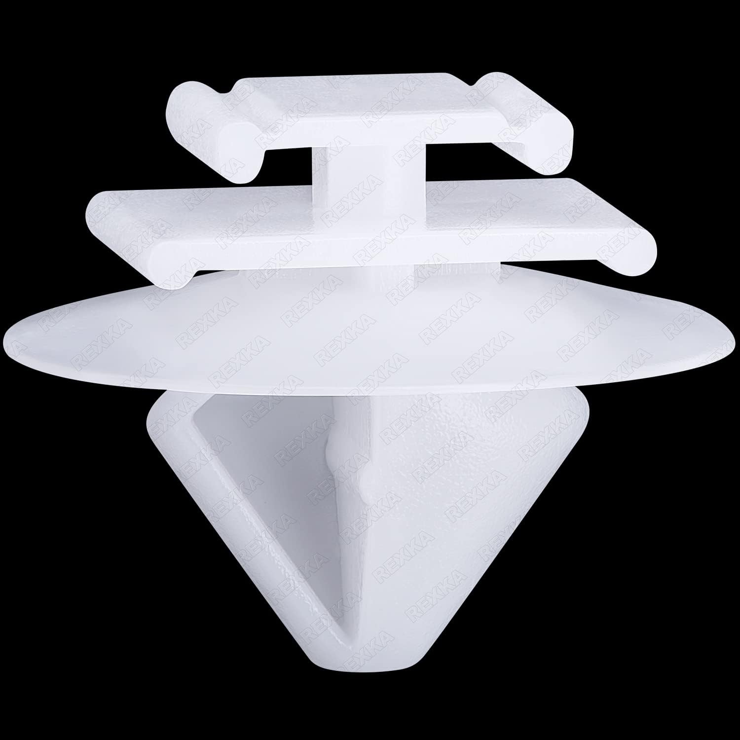 Rexka Clip de moldeo lateral del cuerpo de la puerta trasera 68241251AA compatible con Jeep 15-20 Renegade Chrysler 68241251-AA