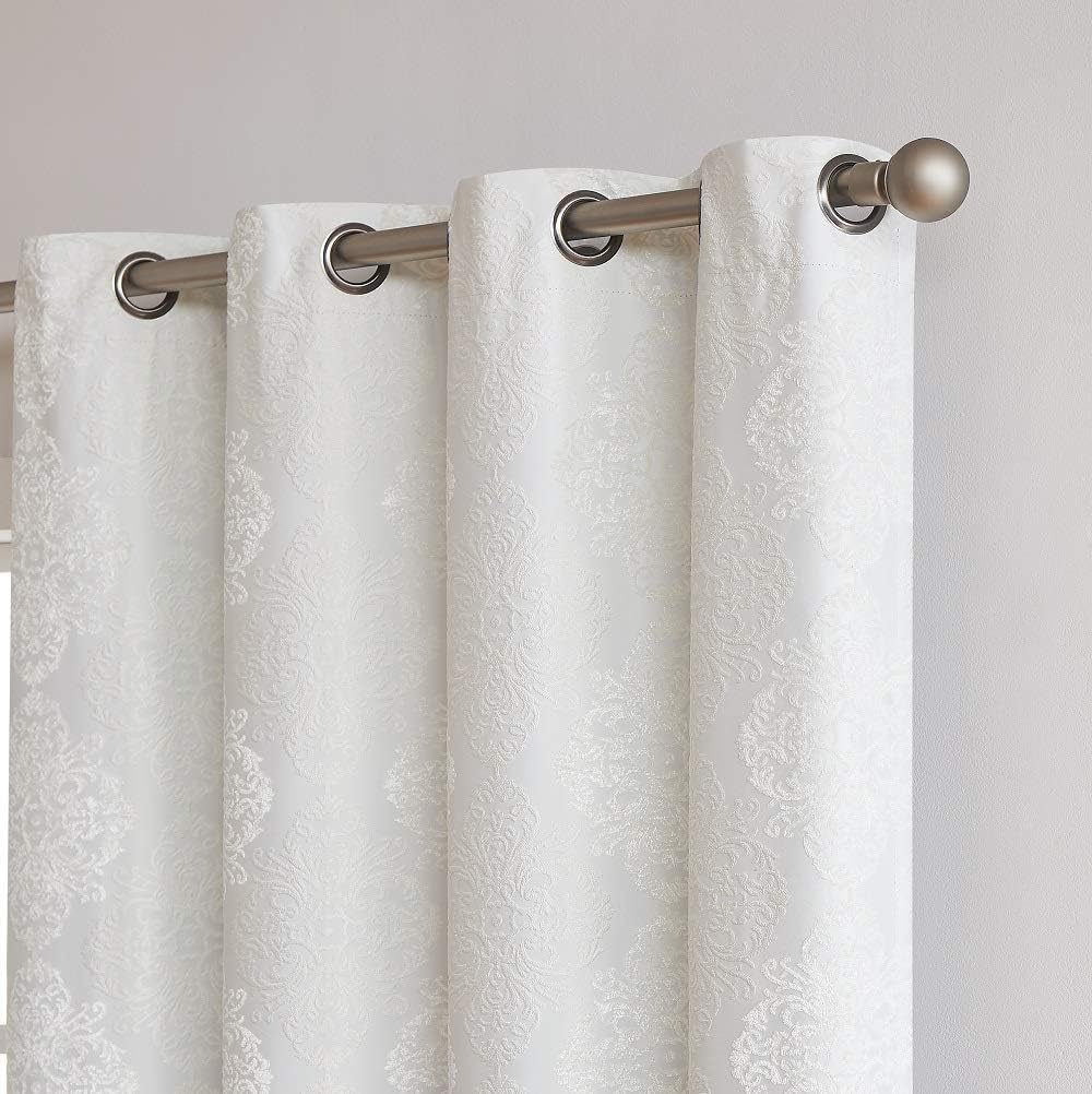 Warm Home Designs Par de 2 cortinas opacas opacas con aislamiento térmico de 52 x 84 pulgadas de longitud estándar para dormitorio, color beige y