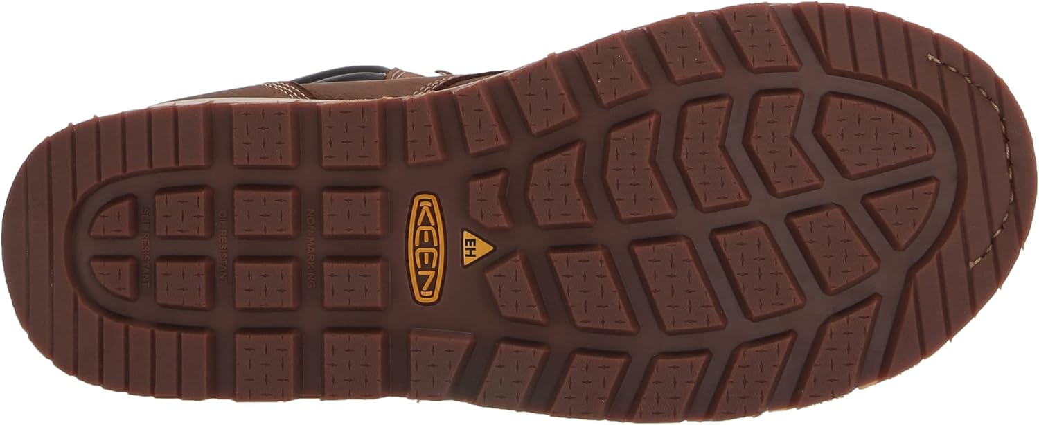KEEN Utility Botas de trabajo Cincinnati8inchWaterproof Composite ToeWedge para hombre