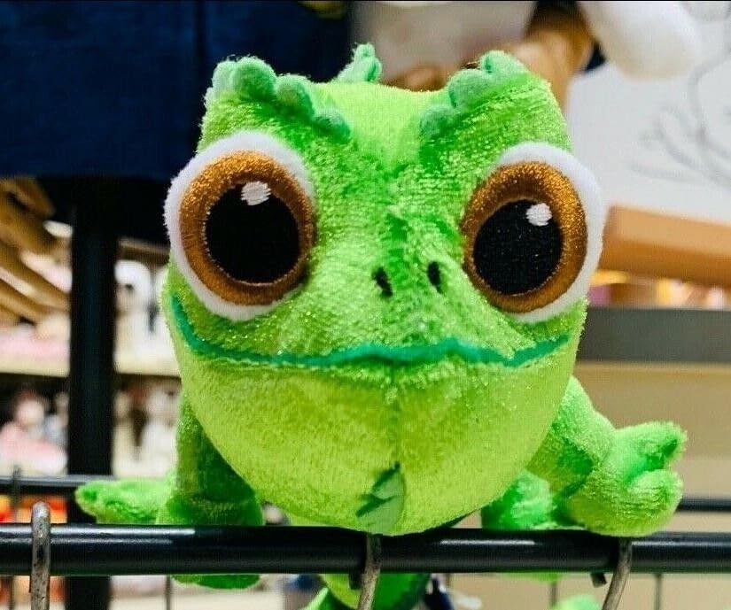 Juguete magnético de peluche de camaleón, lindo juguete de peluche de camaleón, regalo para niños fanáticos