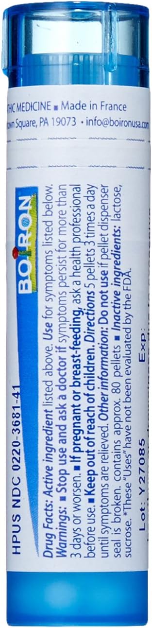 Boiron Nux Vomica 30C Medicina homeopática (paquete de 5)