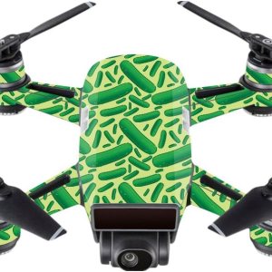 MightySkins – Funda protectora para DJI Spark Mini, duradera, y única de vinilo adhesivo, fácil de aplicar, quitar y cambiar de estilos, Pickles), MightySkins – Funda protectora para DJI Spark Mini, duradera, y única de vinilo adhesivo, fácil de aplicar, quitar y cambiar de estilos, Pickles),