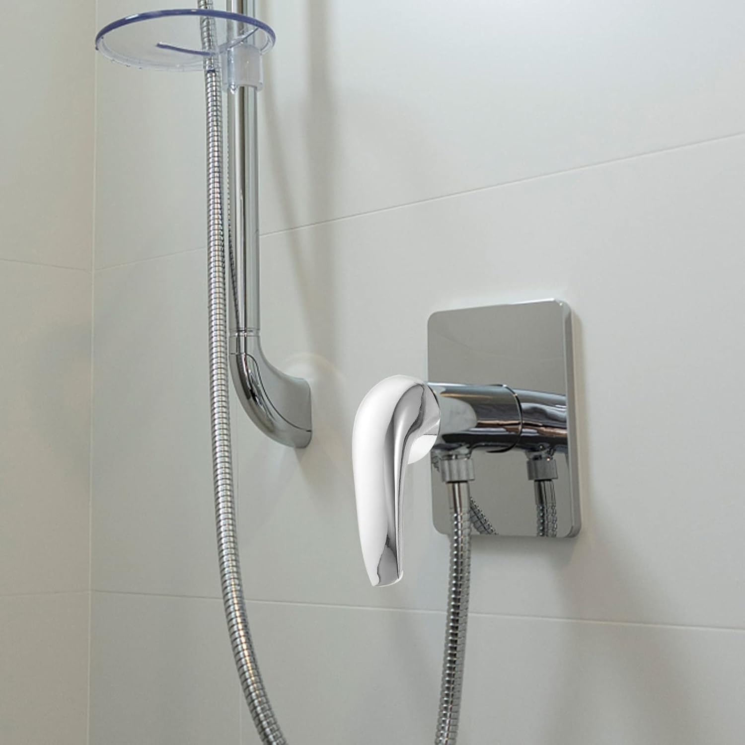 DOITOOL 5 piezas de manija de palanca de metal de repuesto para grifo de ducha de agua caliente y fría para baño, bañera, grifo de lavabo, grifo de