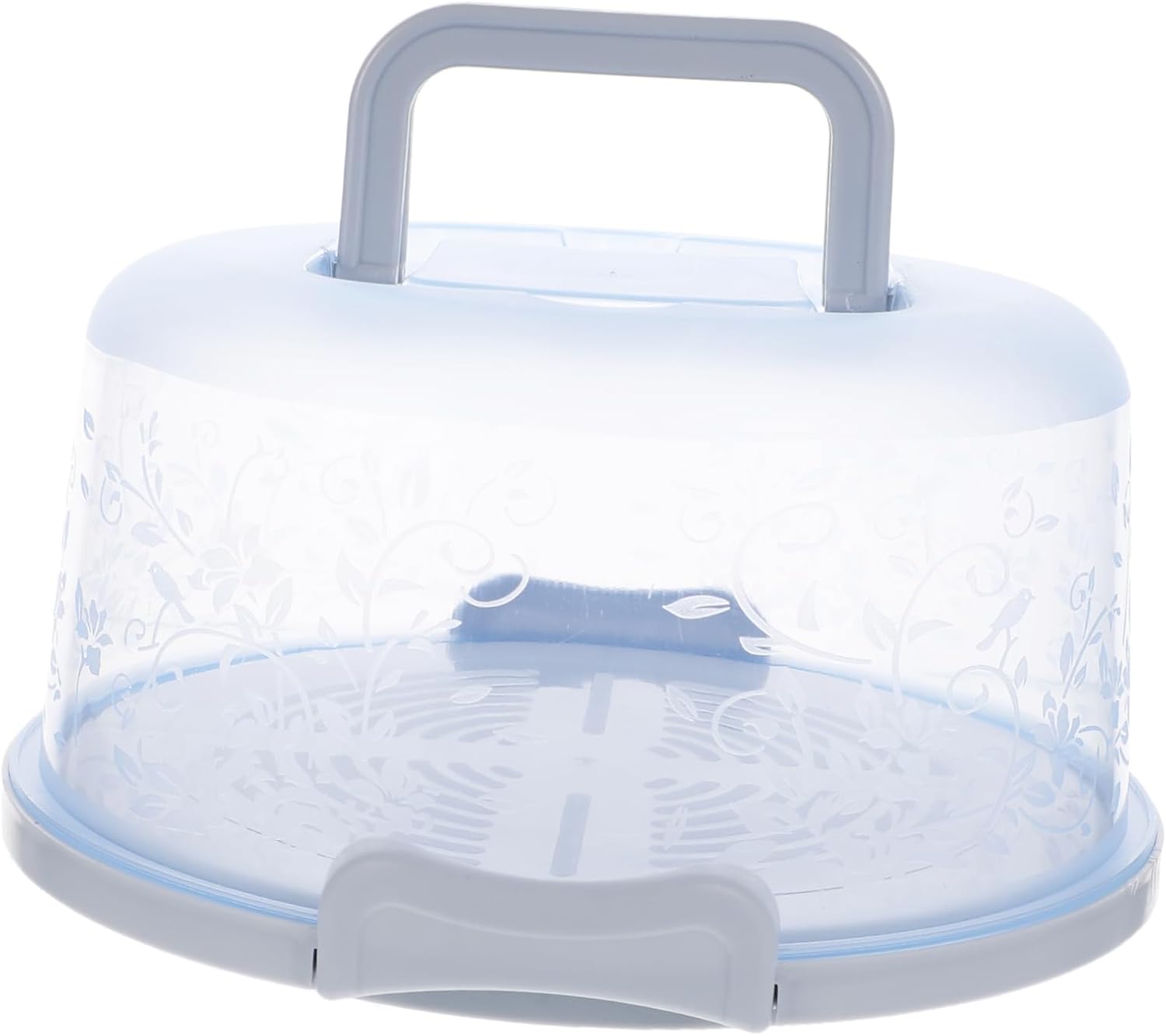 1 caja de pastel portador de pasteles con asa muffin estuche de transporte para pasteles soporte de pastel de plástico bandejas decorativas bandeja