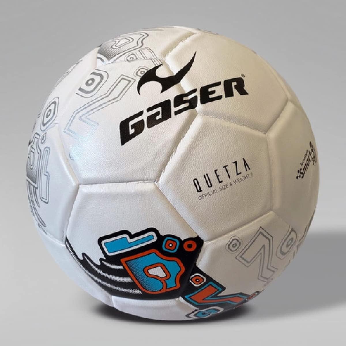 Gaser Balón de fútbol laminado Medidas oficiales No.5 Quetza (azul)