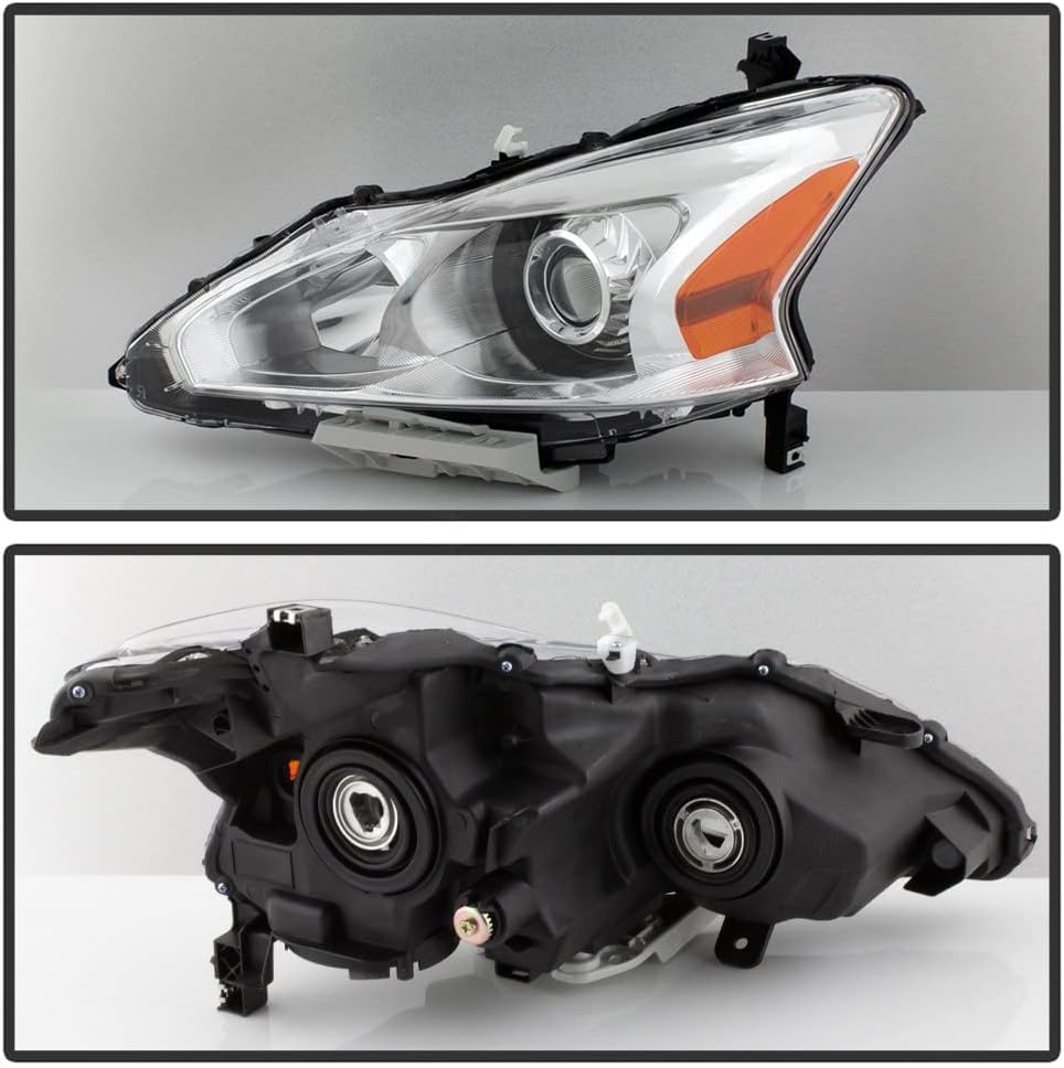 ACANII – Faros delanteros delanteros para Nissan Altima Sedan 2013 2014 2015 13-15 conductor + lado del pasajero