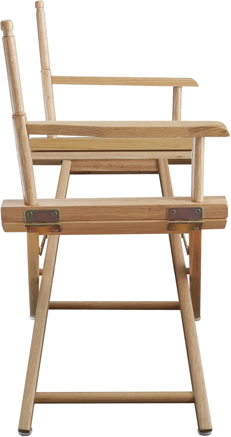 Casual Home silla de director de 18 pulgadas, únicamente armazón, Madera, Natural