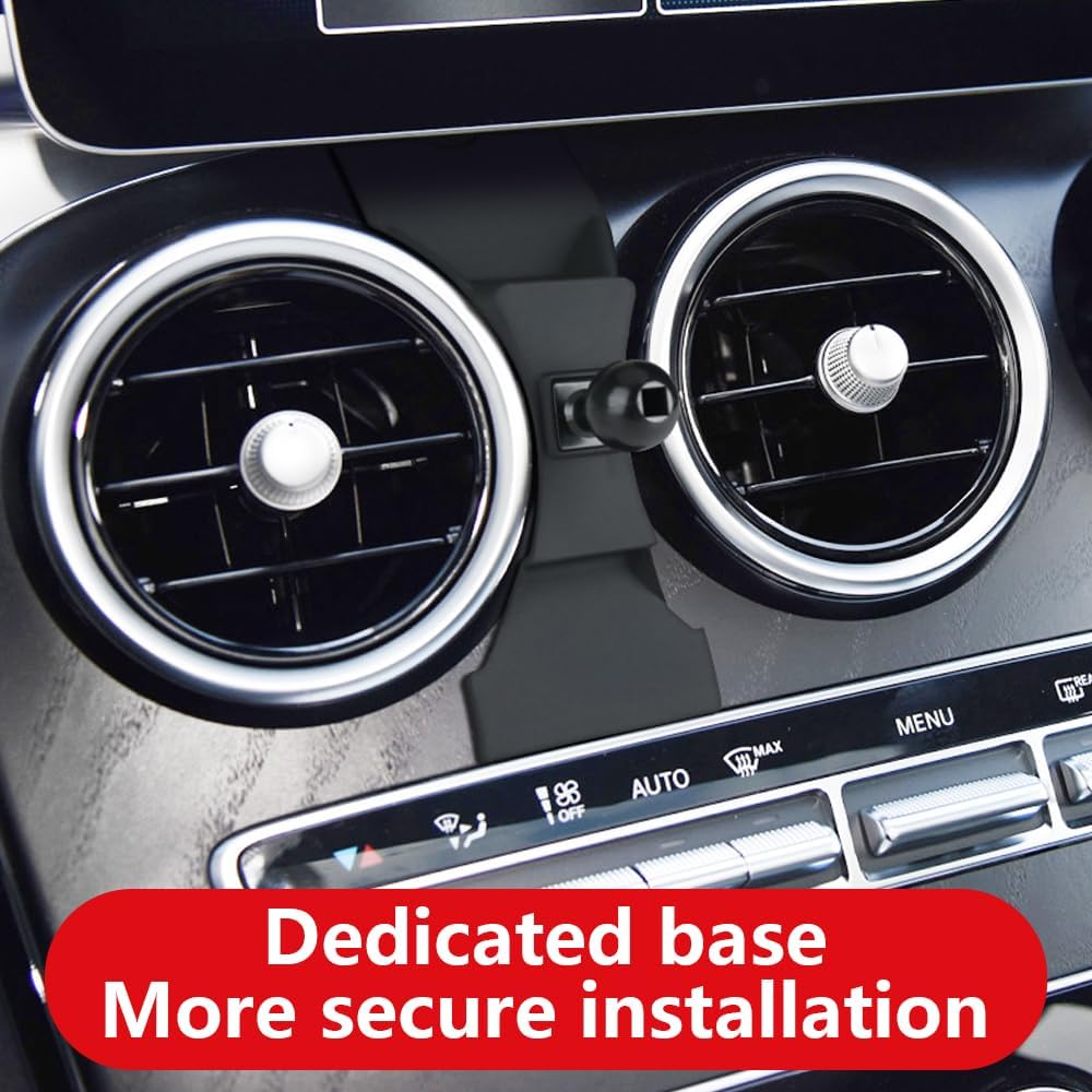 Soporte para teléfono de coche para Mercedes Benz Clase C 2014-2018 c180 c200 c300 GLC Clase 2015-2019 GLC200 GLC260 GLC300 Accesorios para