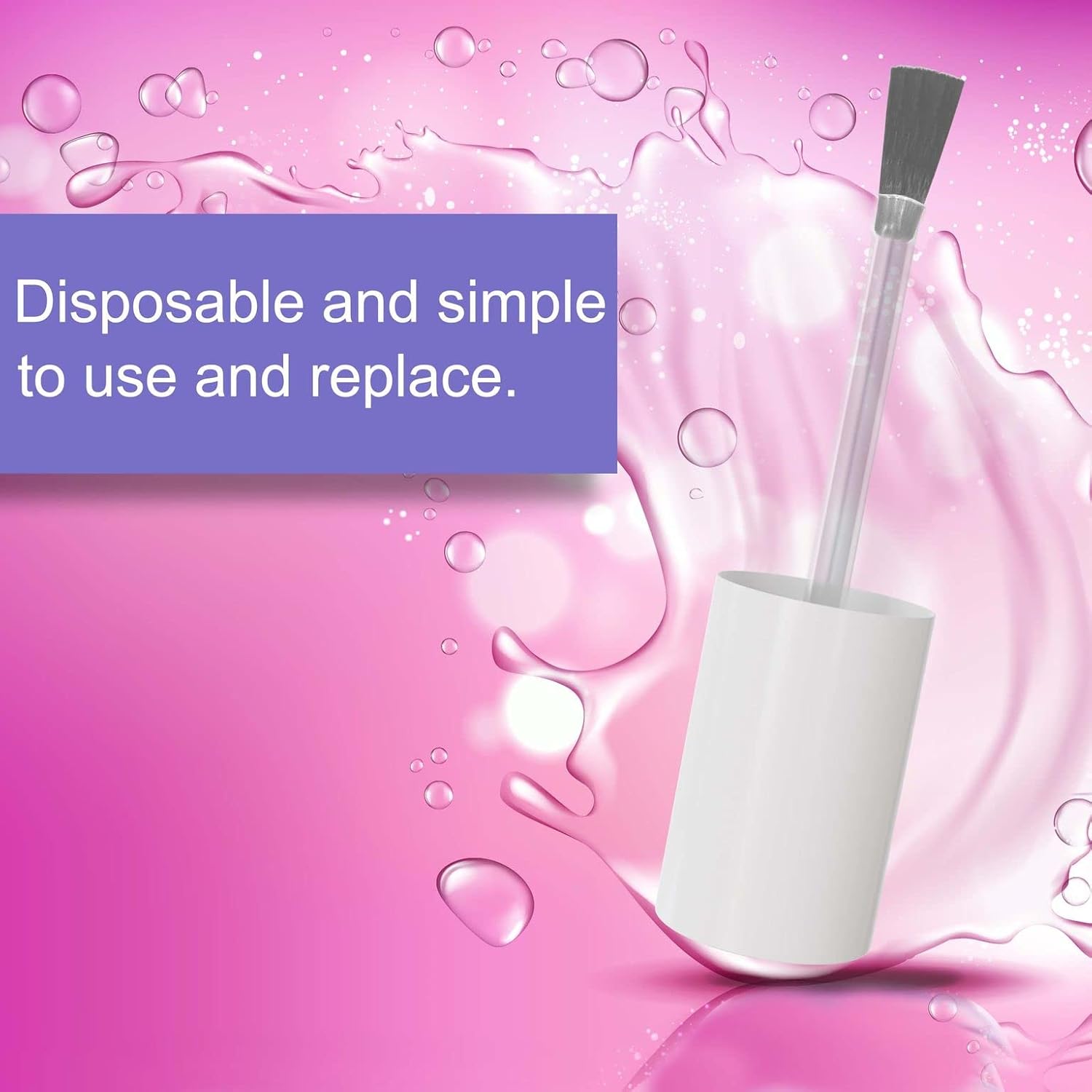 Backscratchers Cepillos reemplazables para botellas de 0.5 oz